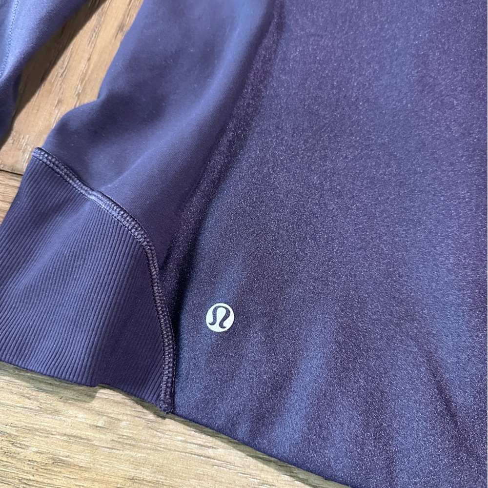 Lululemon Full Zip Jacket Women’s 6 Pearlescent Purple - Picture 7 of 12